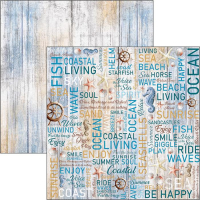 Billede: Ciao Bella Scrapbooking Sheets CBSS108
1 dobbeltsidet ark - 30,5x30,5cm