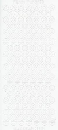Billede: fancy punches hvid stickers