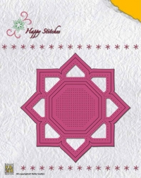 Billede: skabelon happy Stitching Dies HSD003 Flower, nellie snellen