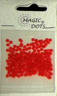Billede: magic dot rød ca. 200 stk.