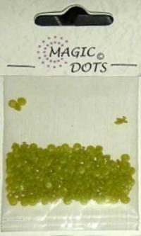 Billede: magic dot mosgrøn ca. 200 stk. 