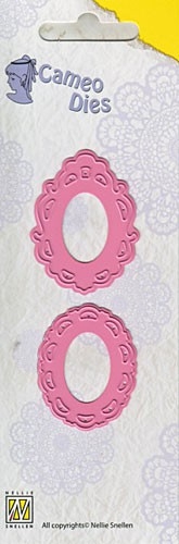 Billede: Cameo die Oval Frame Jumbo CAD0002
