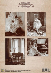 Billede: vintage ark NEVI027, nellie snellen