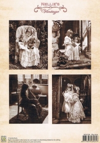Billede: vintage ark NEVI034, nellie snellen