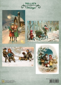 Billede: Vintage ark NEVI046 1 ark, nellie snellen
