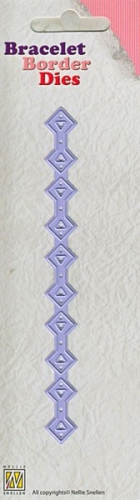 Billede: Bracelet Border Dies BBD003 “Diamonds