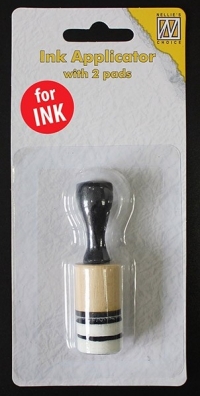 Billede: NELLIE SNELLEN MINI INK APPLICATOR ROUND IAP005, Diameter: 2cm. - Samme type skumpude som p235735, passer til p235740