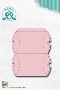 Billede: skære/prægeskabelon æske, NS Wrapping Dies Gift Box “Rectangle