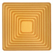 Billede: skæreskabelon Nesting Rounded Squares, 18 stk., QuicKutz, førpris kr. 210,- nupris