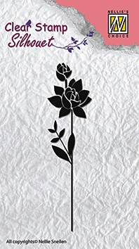 Billede: NELLIE SNELLEN SILHOUETTE CLEARSTAMP SIL017, 85x22mm, førpris kr. 28,00, nupris