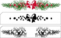 Billede: NELLIE SNELLEN STEMPEL “LAYERED STAMPS – Christmas” LCS007, 120x22mm, https://www.youtube.com/watch?v=B-QhHQ90bp4, førpris kr. 78,00, nupris