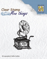 Billede: NELLIE SNELLEN STEMPEL “Men Thing - Gramophone