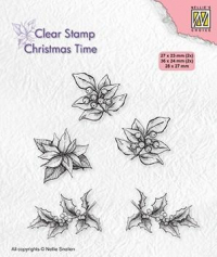 Billede: NS Clearstamp “Pointsettia