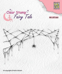 Billede: NS Clearstamp “Spiderweb