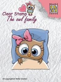 Billede: Nellie Snellen Clearstamps “Get Well Soon” CSO001, 47x50mm, førpris kr. 30,00, nupris