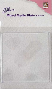 Billede: Nellie Snellen Mixed Media Plate 8x6cm NMMP002