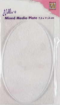 Billede: Nellie Snellen Mixed Media Plate 7,3x11,3cm NMMP004