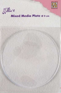Billede: Nellie Snellen Mixed Media Plate 9x9cm NMMP005