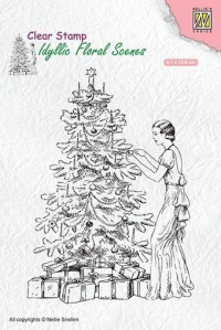 Billede: Nellie Snellen Clearstamps “Vintage Christmas