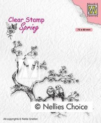 Billede: NS CLEARSTAMP “Spring Lovers