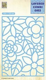 Billede: skæreskabelon NS Layered Combi Dies “Flowers - A