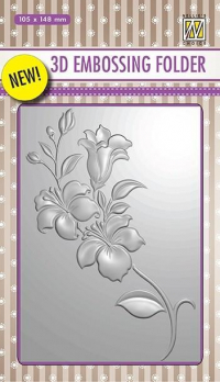 Billede: NS 3D Embossingfolder 10,5x15cm 