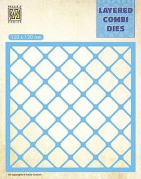 Billede: skæreskabelon NS Layered Dies “Squares - A