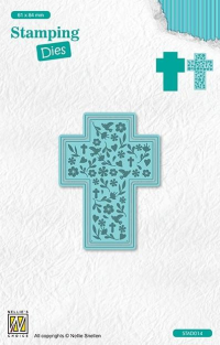 Billede: stempel/skæreskabelon kors, NS Stamping Dies 