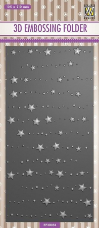 Billede: NS 3D Embossingfolder 105x210mm 