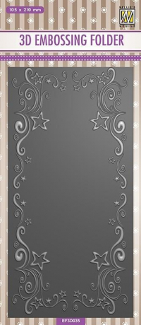 Billede: NS 3D Embossingfolder 105x210mm 
