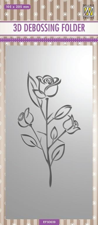 Billede: NS 3D Debossingfolder 105x205mm 