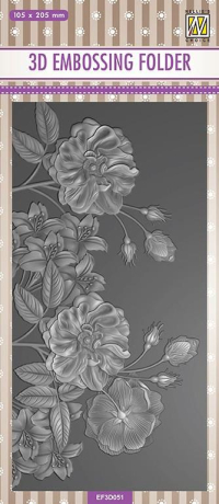 Billede: NS 3D Embossingfolder 105x205mm 