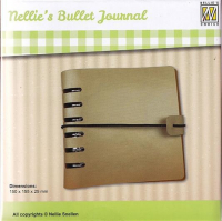 Billede: Nellie's Bullet Journal 150x150x25mm NBJ001, førpris kr. 92,- nupris