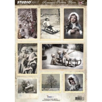 Billede: StudioLight Udstanset Vintage Ark, børn, RPSL36, førpris kr. 10,- nupris