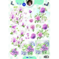 Billede: blomster udstanset, Studio Light, JBS378