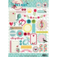 Billede: tags med skrivefelt, udstanset studio light