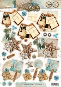 Billede: Studio Light Udstanset Ark Winter Memories