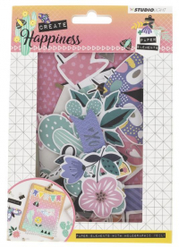 Billede: STUDIO LIGHT Die Cut Paper Set EASYCR648,4x6 Background + 10x Photos + 30x Labels, matcher hele serien Happiness 