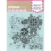 Billede: Baggrundsstempel STUDIO LIGHT STEMPEL 13,5×13,5cm STAMPSL181, førpris kr. 68,- nupris