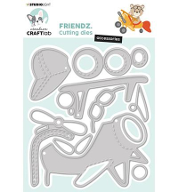 Billede: skære/prægeskabelon flyvemaskine til FRIENDZ serien, Studio Light Dies 