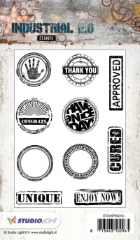 Billede: STUDIO LIGHT STEMPEL A6 STAMPIN255, førpris kr. 60,- nupris