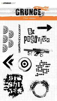 Billede: STUDIO LIGHT STEMPEL A5 STAMPSL362, COLLECTION GRUNGE
