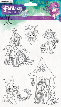 Billede: STUDIO LIGHT STEMPEL A5 STAMPFC376, Fantasy Collection