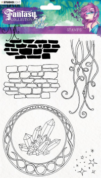 Billede: STUDIO LIGHT STEMPEL A5 STAMPFC377, Fantasy Collection