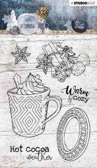 Billede: STUDIO LIGHT STEMPEL A6 STAMPSL396, Hot cocoa weather