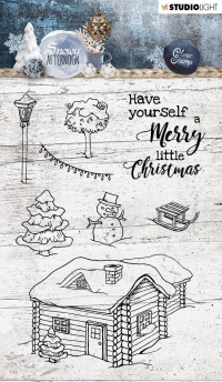 Billede: STUDIO LIGHT STEMPEL A6 STAMPSL399, Have yourself a Merry little Christmas
