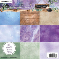 Billede: STUDIO LIGHT PAPER PAD 15x15cm PPJMA10 36 ARKJenines Mindful Art, Time to relax