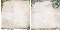 Billede: STUDIO LIGHT SCRAPBOOKING ARK 30,5x30,5CM 1 ARK SCRAPLP02, la provence, førpris kr. 8,- nupris