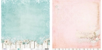 Billede: STUDIO LIGHT SCRAPBOOKING ARK 30,5x30,5CM 1 ARK SCRAPSWS03, Sweet winter season, førpris kr. 8,- nupris