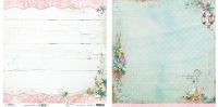 Billede: STUDIO LIGHT SCRAPBOOKING ARK 30,5x30,5CM 1 ARK SCRAPRS04, Romantic Summer, førpris kr. 8,- nupris